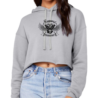 ANGEL WOMENS CROP HOODIE Thumbnail